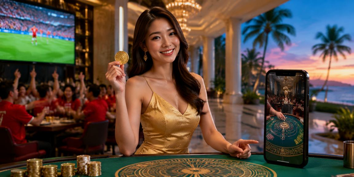 Người dùng Hà Nội trải nghiệm Baccarat trực tuyến trên màn hình