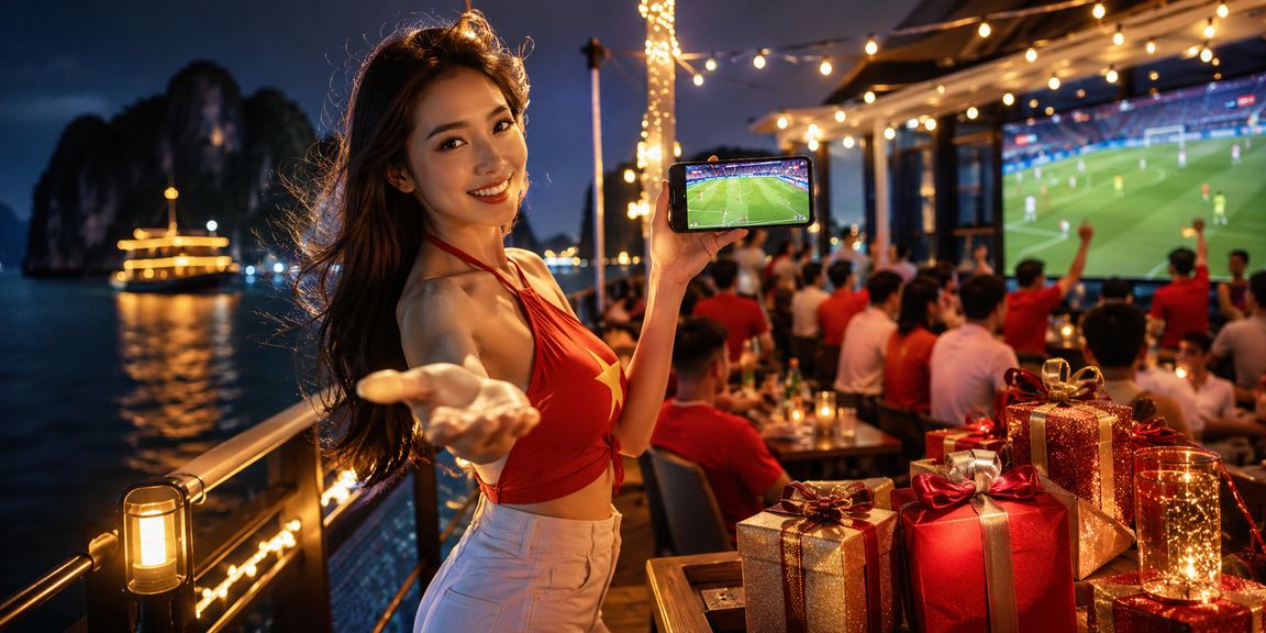 Khán giả bóng đá tại Hà Nội theo dõi trận đấu và đặt cược qua điện thoại